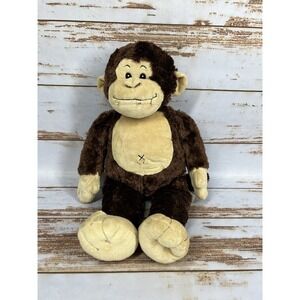 Build‑A‑Bear Brown Monkey Plush 18" Stuffed Animal BAB Workshop Pre‑Owned